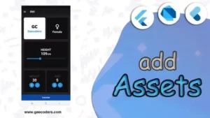 اضافة صور وملحقات خارجية الى Flutter والتعامل معها في التطبيق