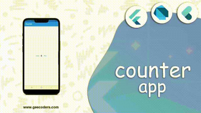 شرح إستخدام الStatefulWidget في Flutter وعمل تطبيق counter