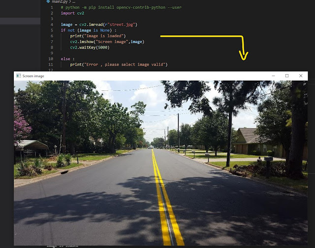 كيفية عرض الصور داخل لغة python