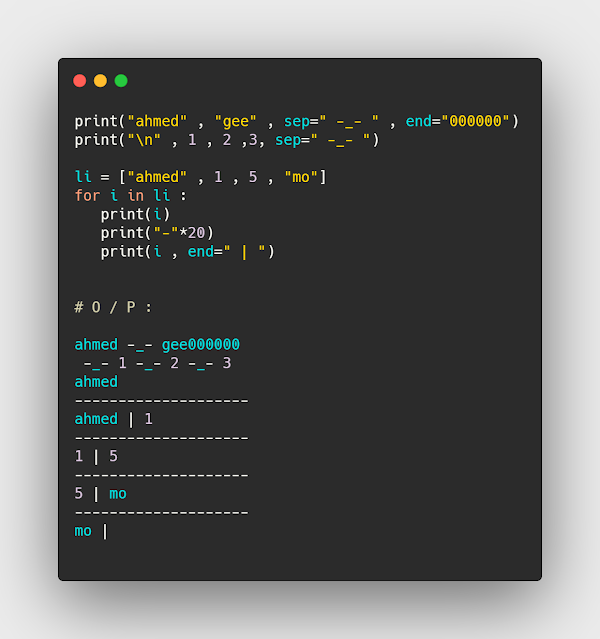 كيفية استبدال comma باي نص اخر واضافة نص في النهايه بلغة بايثون
