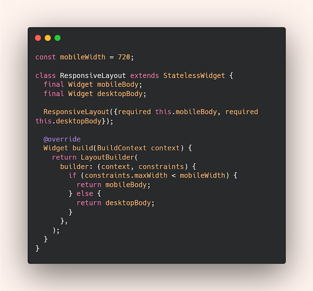 How to Responsive Design in Flutter