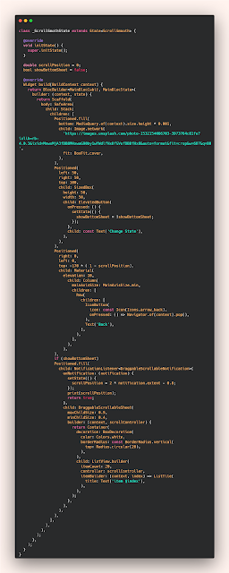 How to use DraggableScrollableSheet and show appbar after scroll