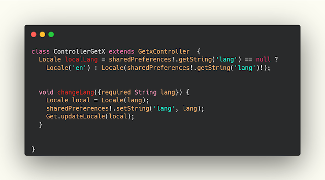How to change language in Flutter How to change language in Flutter