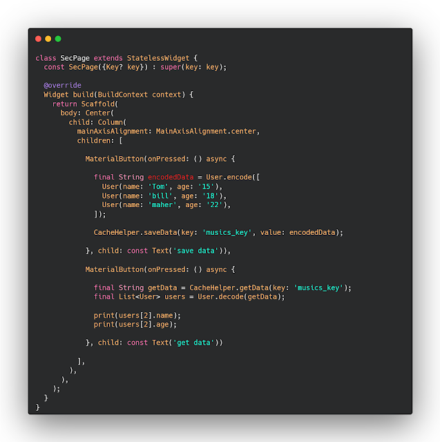 How to save data to shared Preference