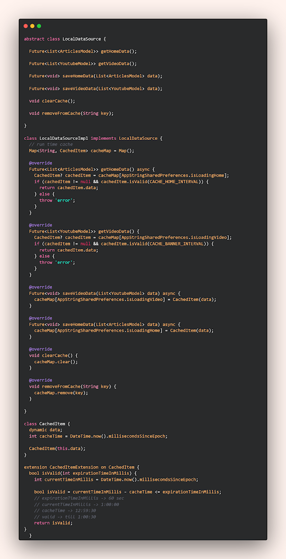 timer to save data in cache timer to save data in cache