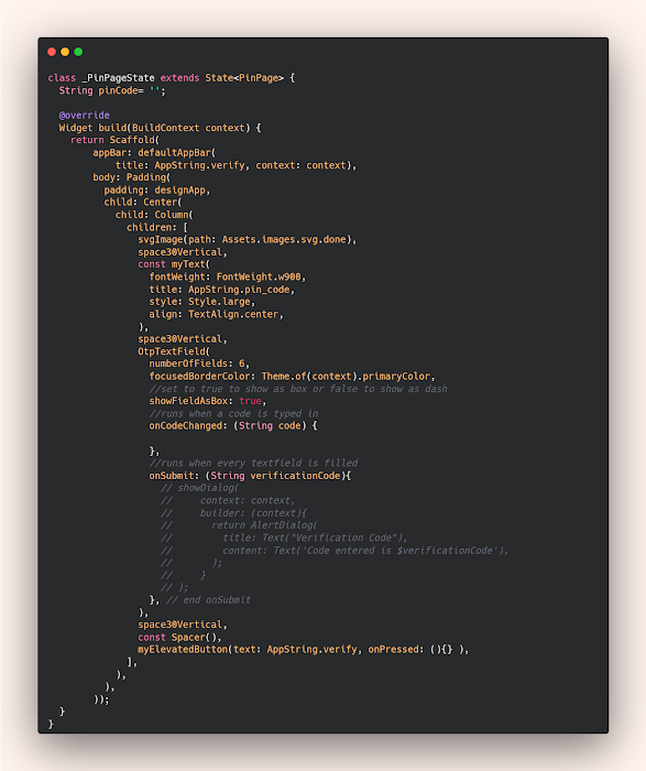 How to create OTP field in Flutter How to create OTP field in Flutter