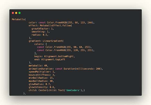 How to create page to show gradient color in Flutter easy