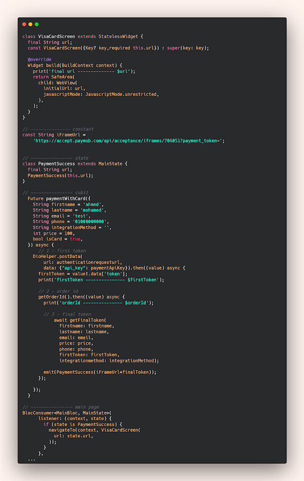 How to create a form to buy order in your project Flutter