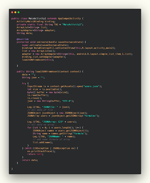 التعامل مع ملفات json باستخدام الجافا التعامل مع ملفات json باستخدام الجافا