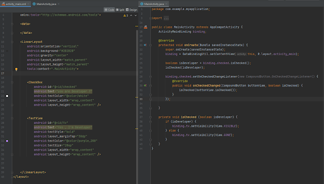 التصميم والكود الخاص بالCheckBox