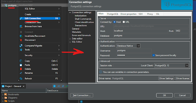 شرح كيفية التعامل مع postgresSQL مع NodeJS