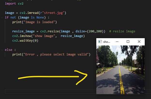 كيفية تغيير ابعاد الصورة باستخدام مكتبة OpenCV ببايثون كيفية تغيير ابعاد الصورة باستخدام مكتبة OpenCV ببايثون