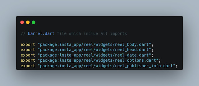 كيفية التعامل مع زيادة عدد الـ Imports في Flutter باستخدام الملفات الـ Barrel