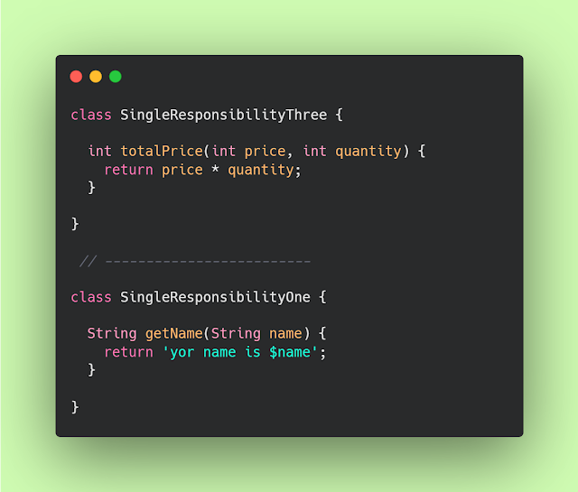 شرح Single Responsibility Principle في مبادئ ال Solid لكتابة كود منظم