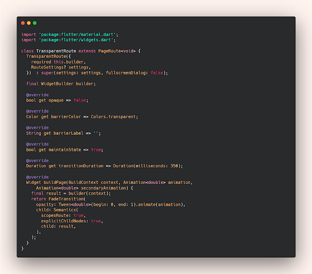 How to Transparent Page