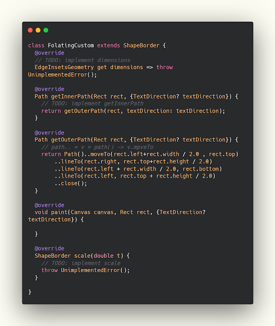 إنشاء FloatingActionButton مخصص
