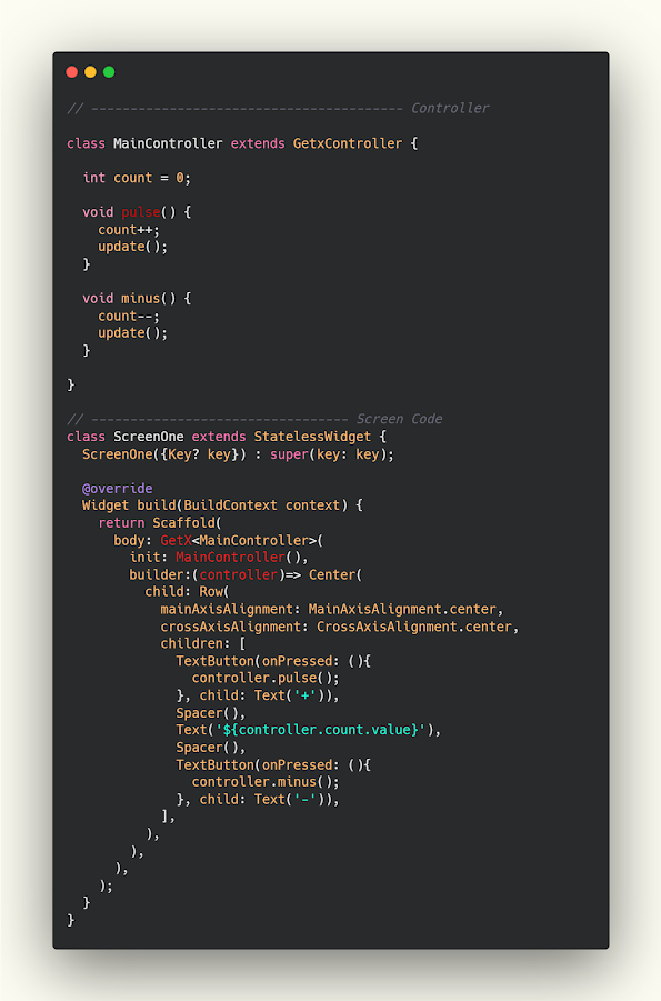شرح إستخدام GetX في Flutter