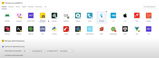 كيف تتابع اخطاء تطبيقك بعد اطلاقه عن طريق Sentry في Flutter بسهوله