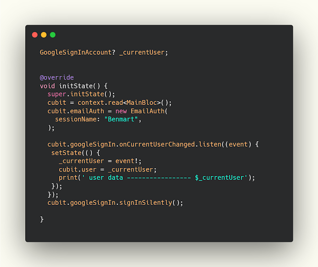 How to SignIn With google Ui
