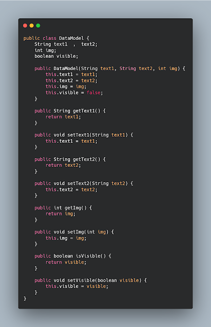 كيفية اضافة وتغيير العناصر الموجوده داخل الRecyclerView