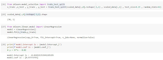 تجربة نموذج LinearRegression على راتب المواظفين