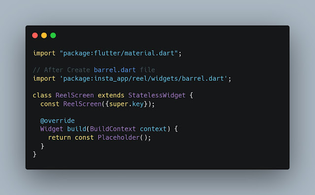 كيفية التعامل مع زيادة عدد الـ Imports في Flutter باستخدام الملفات الـ Barrel
