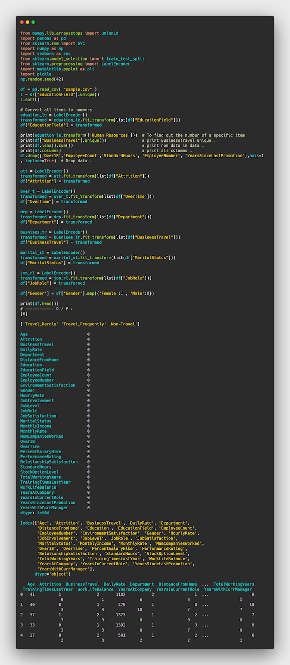 طباعة المتحويات الفارغه ومعرفة الاعمده و ازالة بعض الاعمده من الجدول csv