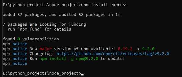 كيفية تثبيت واستخدام NodeJS على اجهزة windows كيفية تثبيت واستخدام NodeJS على اجهزة windows