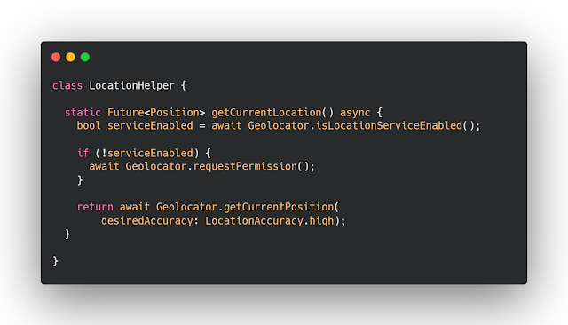 عرض الخريطة مع امكانية عرض مكان المستخدم بداخل Flutter عرض الخريطة مع امكانية عرض مكان المستخدم بداخل Flutter