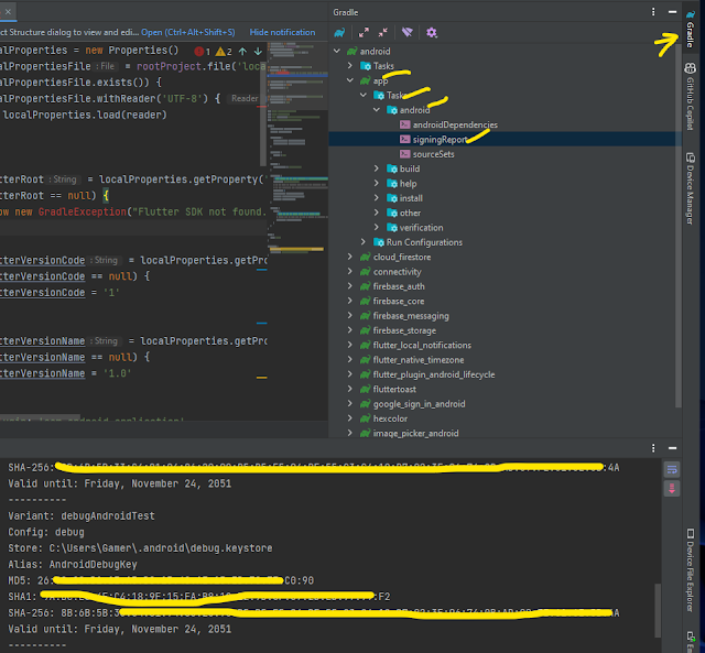 How to get sh1 in Flutter