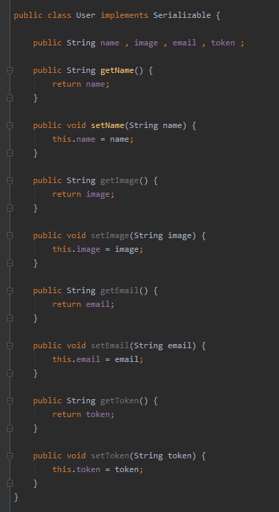 عمل كلاس لتمرير البيانات