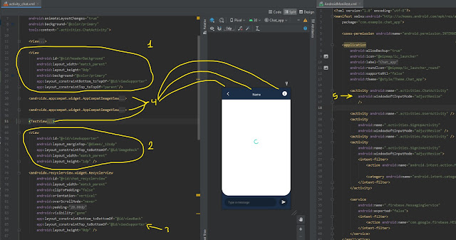 التعديل على صفحة activity_chat التعديل على صفحة activity_chat