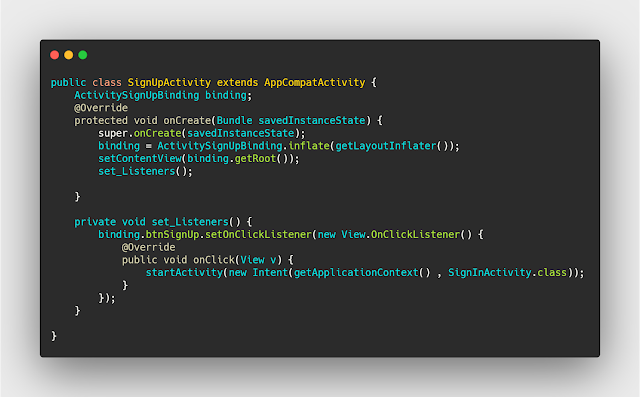 الانتقالات داخل صفحة sign up في chat app الانتقالات داخل صفحة sign up في chat app