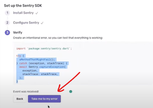 كيف تتابع اخطاء تطبيقك بعد اطلاقه عن طريق Sentry في Flutter بسهوله