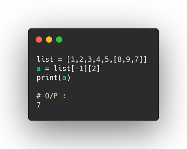 كيفية معرفة index لعناصر معينه داخل python