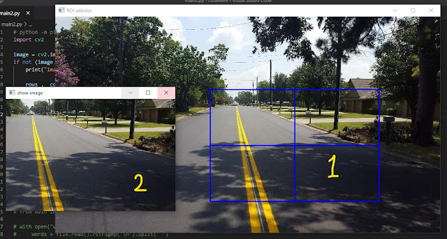 كيفية تحديد اجزاء من الصورة وقطعها باستخدام البايثون