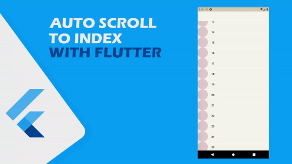 كيفية اضافة خاصية النزول التلقائي في فلاتر || how to add auto scroll in flutter