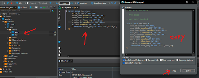 شرح كيفية التعامل مع postgresSQL مع NodeJS