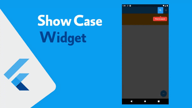 كيفية اضافة خاصية شرح لعناصر تطبيقك في فلاتر | Show Case Widget in flutter