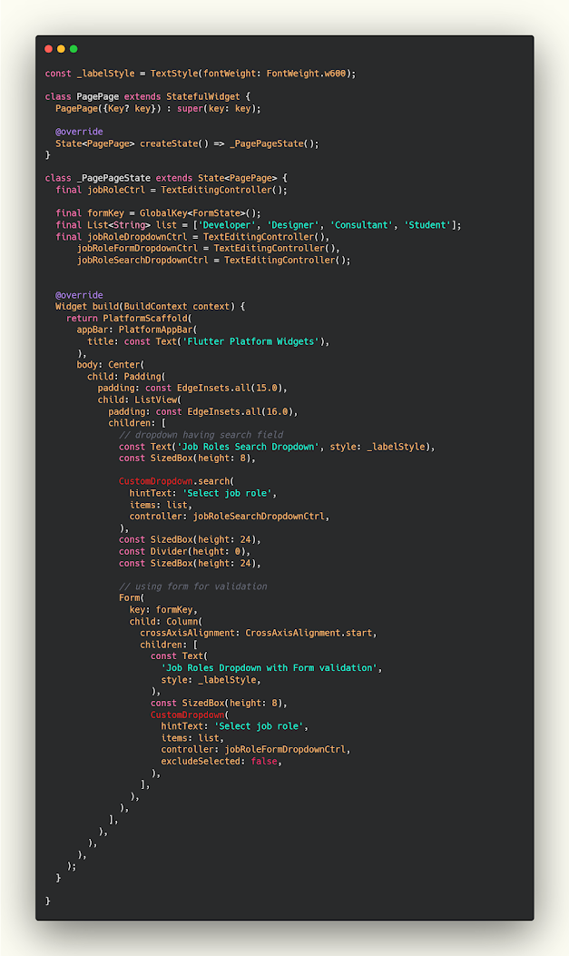 How to use animated custom dropdown in flutter easy How to use animated custom dropdown in flutter easy