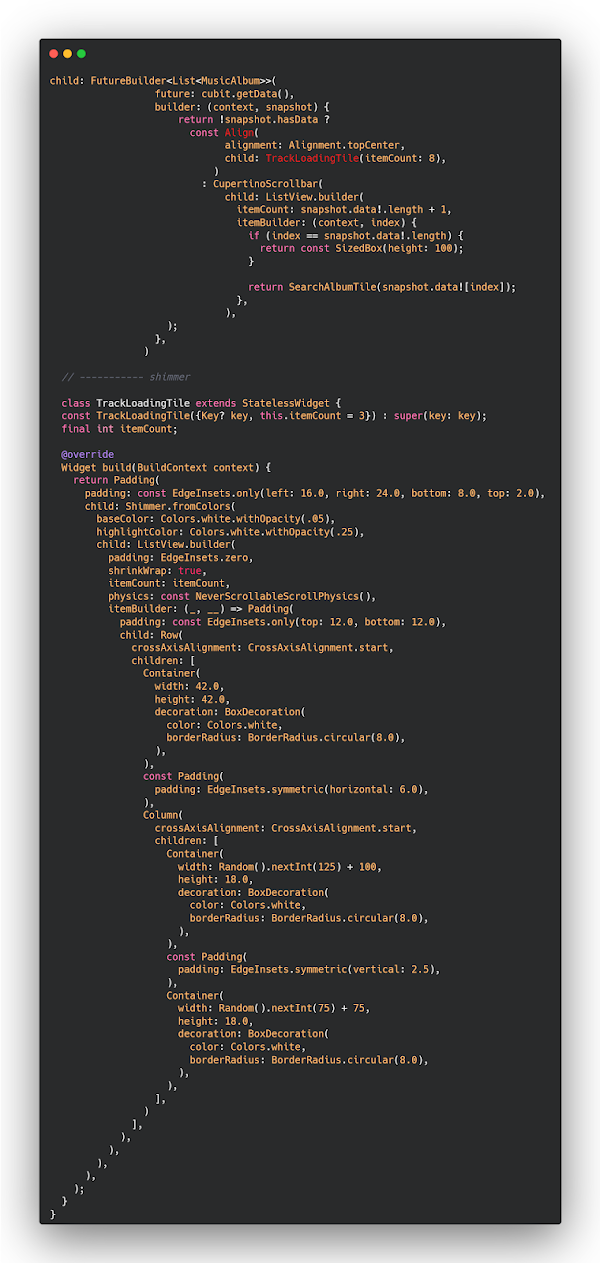 How to use shimmer in Flutter Project