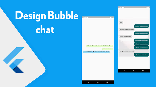 تصميم لايقونة الشات مثل تطبيق واتساب في flutter باسهل طريقة