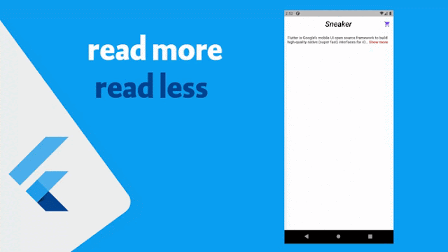 كيفية اضافة امكانية لعرض النص كامل او جزء منه في فلاتر Show more – Show less Text