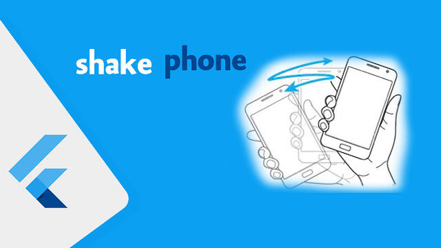 كيفية الانتقال الى صفحة جديده بعد هز الهاتف في فلاتر