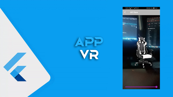تطبيق لعرض المنتجات باستخدام تقنية VR بواسطة Flutter