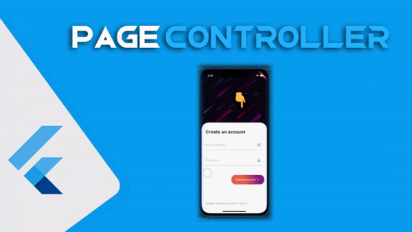 اضافه انميشن PageController اثناء التبديل بين الصفحات مع اختلاف الاحجام