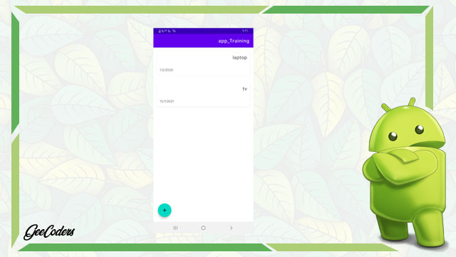 كيفية عرض الطلبات التي قام بها المستخدم داخل Recyclerview في الاندرويد ستوديو #10