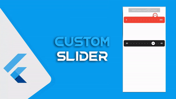 انشاء Custom Slider شريط لاختيار المقاس