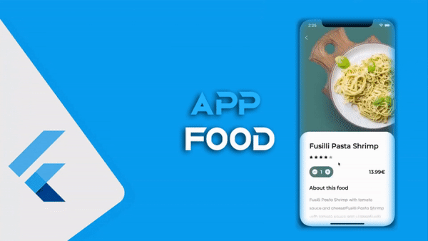 تطبيق مطعم مع انميشن مفتوح المصدر بـ Flutter