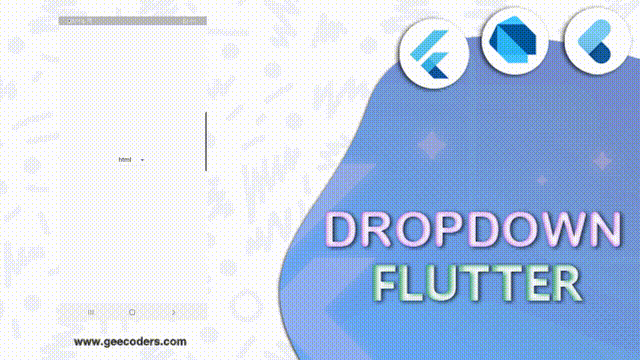 شرح DropdownButton في فلاتر بابسط طريقة